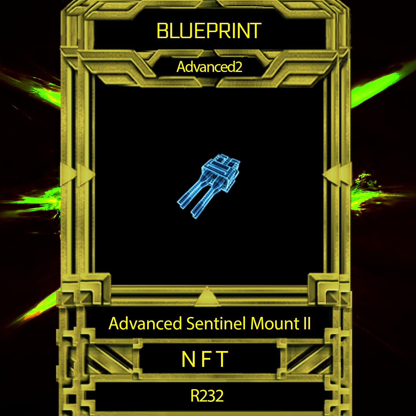 NFT Advanced Sentinel Mount II with Serial  122918 from HBAR NFT Collection  Vavelverse