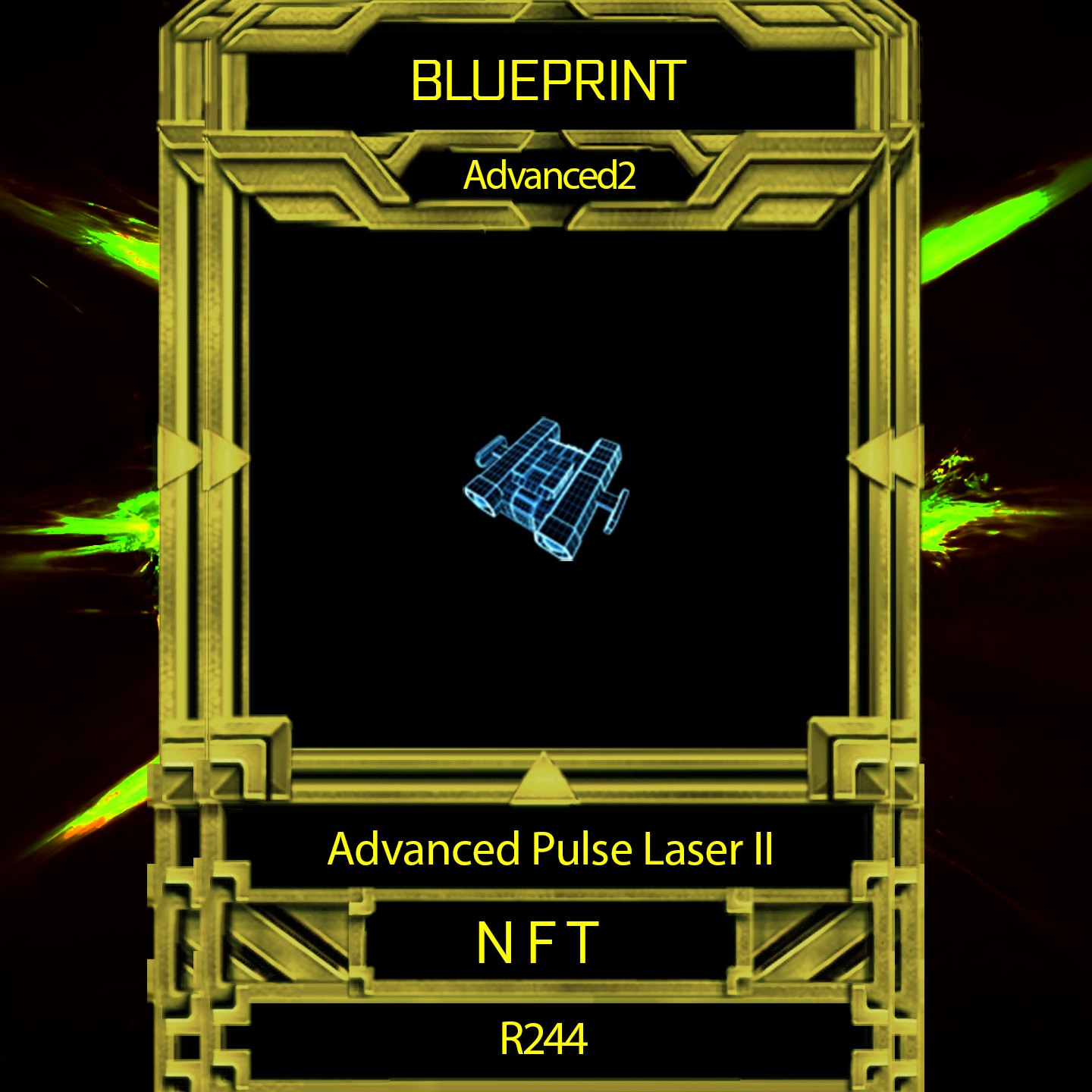 NFT Advanced Pulse Laser II with Serial  126120 from HBAR NFT Collection  Vavelverse