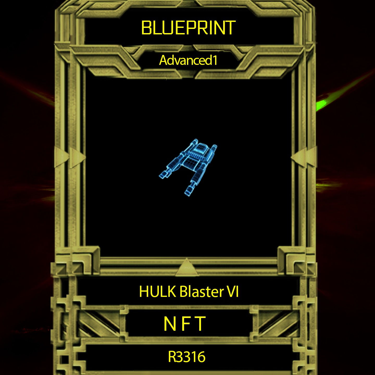 NFT HULK Blaster VI with Serial  131835 from HBAR NFT Collection  Vavelverse