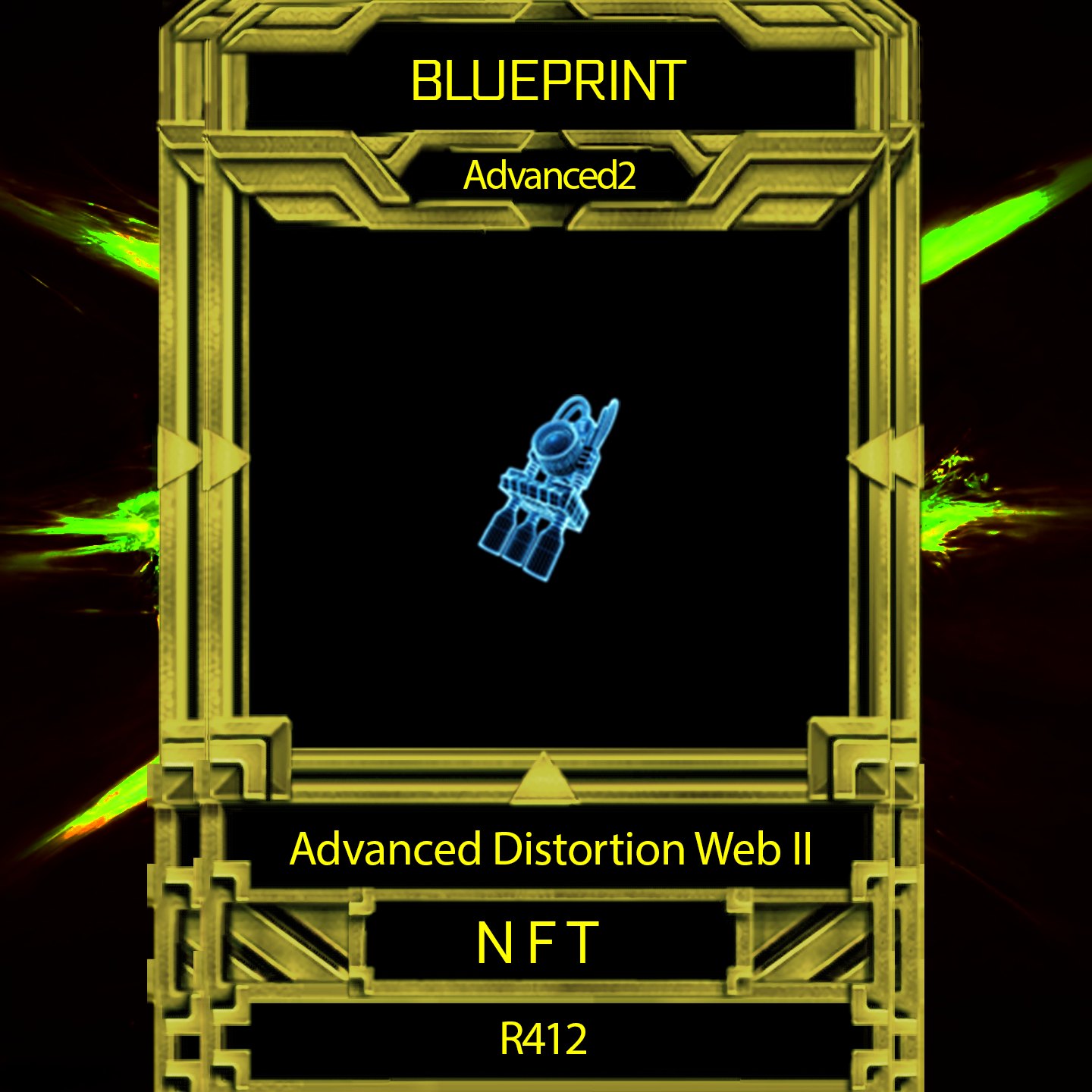NFT Advanced Distortion Web II with Serial  111808 from HBAR NFT Collection  Vavelverse