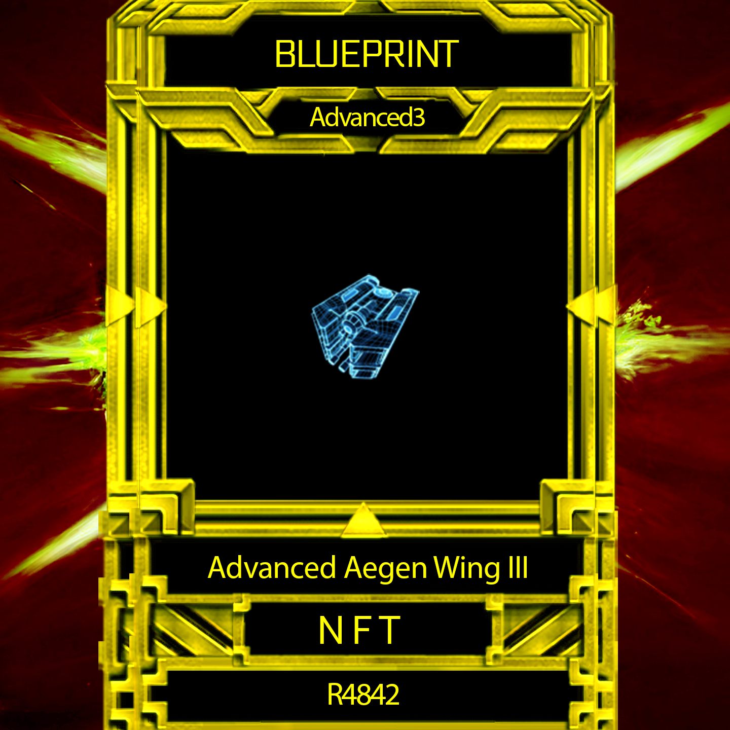 NFT Advanced Aegen Wing III with Serial  141888 from HBAR NFT Collection  Vavelverse