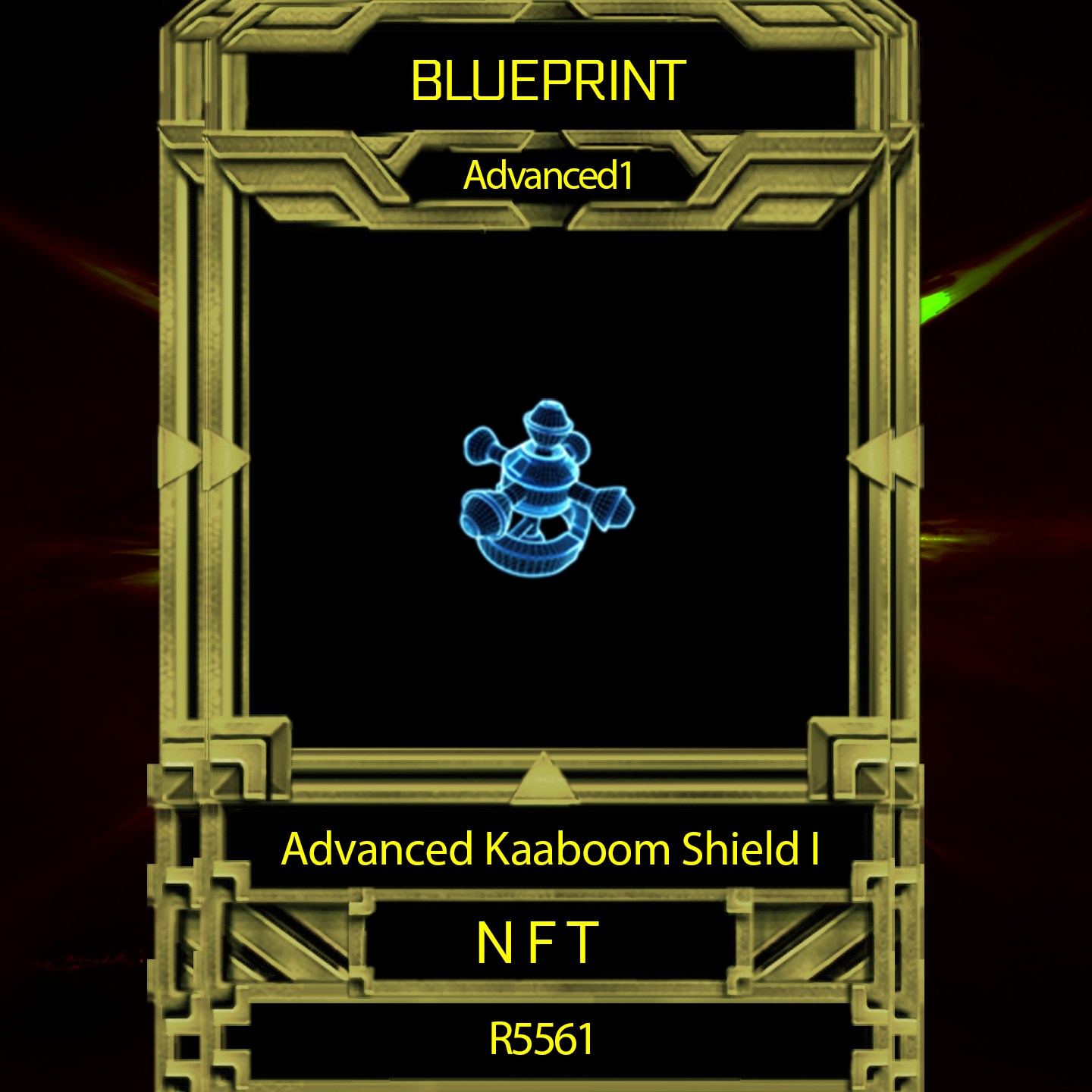 NFT Advanced Kaaboom Shield I with Serial  109860 from HBAR NFT Collection  Vavelverse