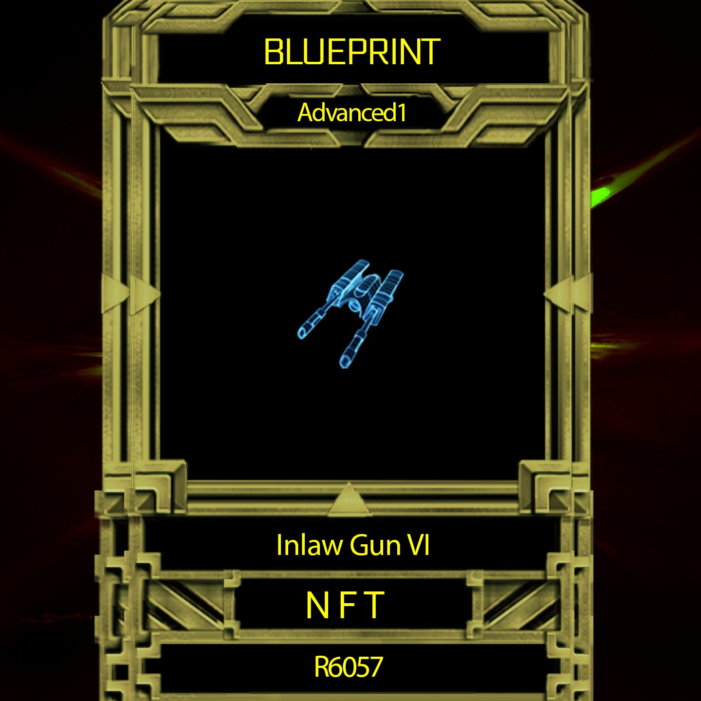 NFT Inlaw Gun VI with Serial  108237 from HBAR NFT Collection  Vavelverse