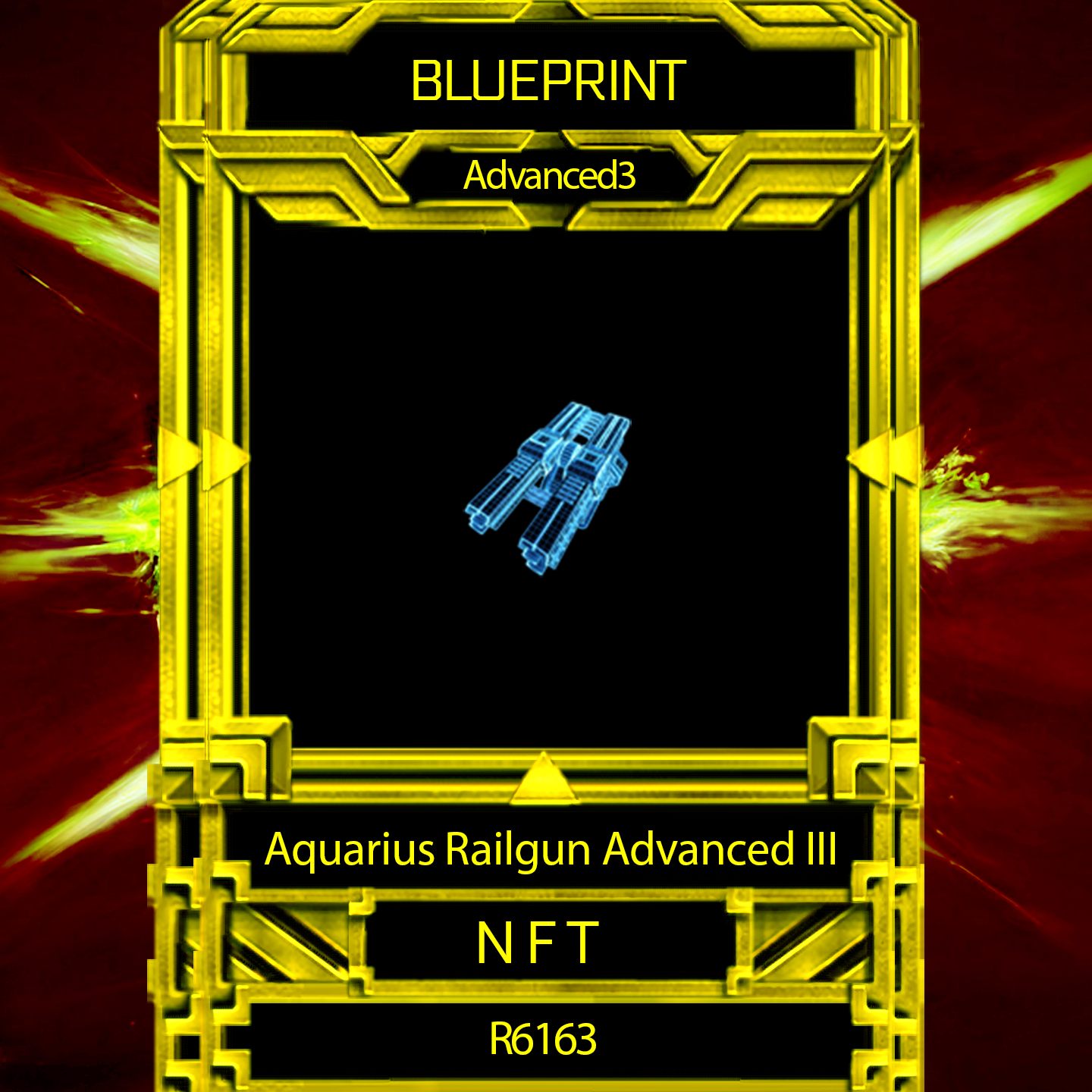 NFT Aquarius Railgun Advanced III with Serial  142161 from HBAR NFT Collection  Vavelverse